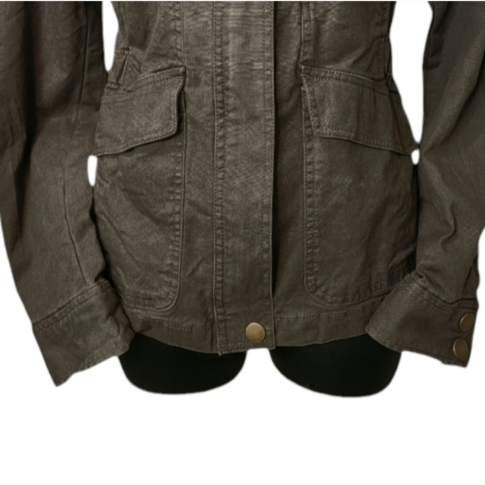 Ann Taylor Loft Drawstring Utility Jacket Sz S - image 3